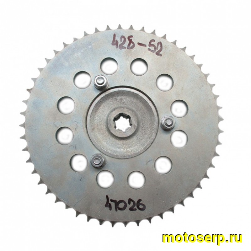 Купить  ====Звезда задняя ЗИД-50 Пилот 3х колесный в сборе (428-52) (шт) (0 купить с доставкой по Москве и России, цена, технические характеристики, комплектация фото  - motoserp.ru