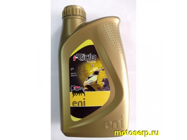 Купить  Масло ENI 2Т i-Ride Scooter (полусинт.) 1л.(шт) (Шате-м 152296 купить с доставкой по Москве и России, цена, технические характеристики, комплектация фото  - motoserp.ru