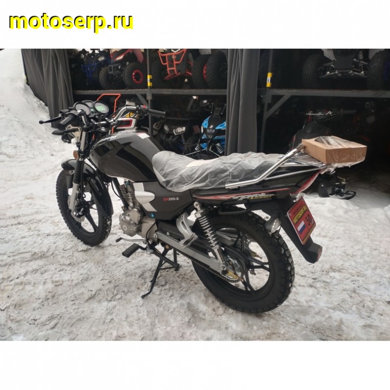 Купить  Мотоцикл Regulmoto SK200-6 (ЭПТС) 200сс, 18/16" 5 пер. диск/бараб, электрон. панель, круговая подсветка фары (шт)  купить с доставкой по Москве и России, цена, технические характеристики, комплектация фото  - motoserp.ru