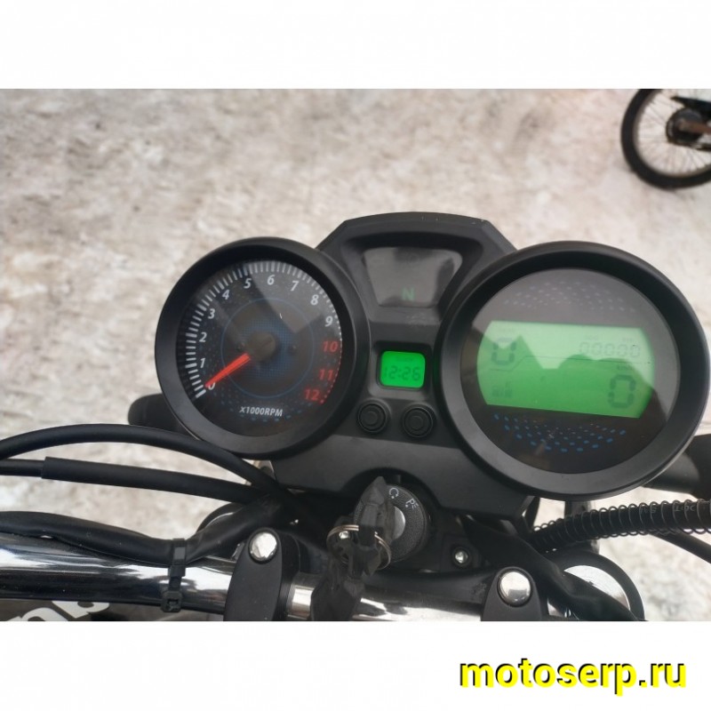 Купить  Мотоцикл Regulmoto SK200-6 (ЭПТС) 200сс, 18/16" 5 пер. диск/бараб, электрон. панель, круговая подсветка фары (шт)  купить с доставкой по Москве и России, цена, технические характеристики, комплектация фото  - motoserp.ru