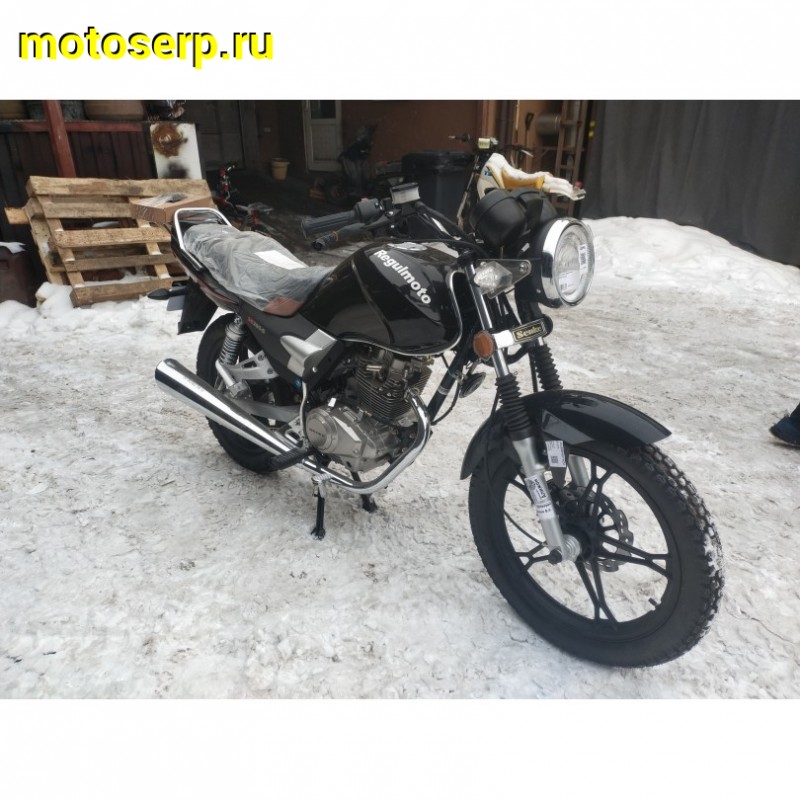 Купить  Мотоцикл Regulmoto SK200-6 (ЭПТС) 200сс, 18/16" 5 пер. диск/бараб, электрон. панель, круговая подсветка фары (шт)  купить с доставкой по Москве и России, цена, технические характеристики, комплектация фото  - motoserp.ru