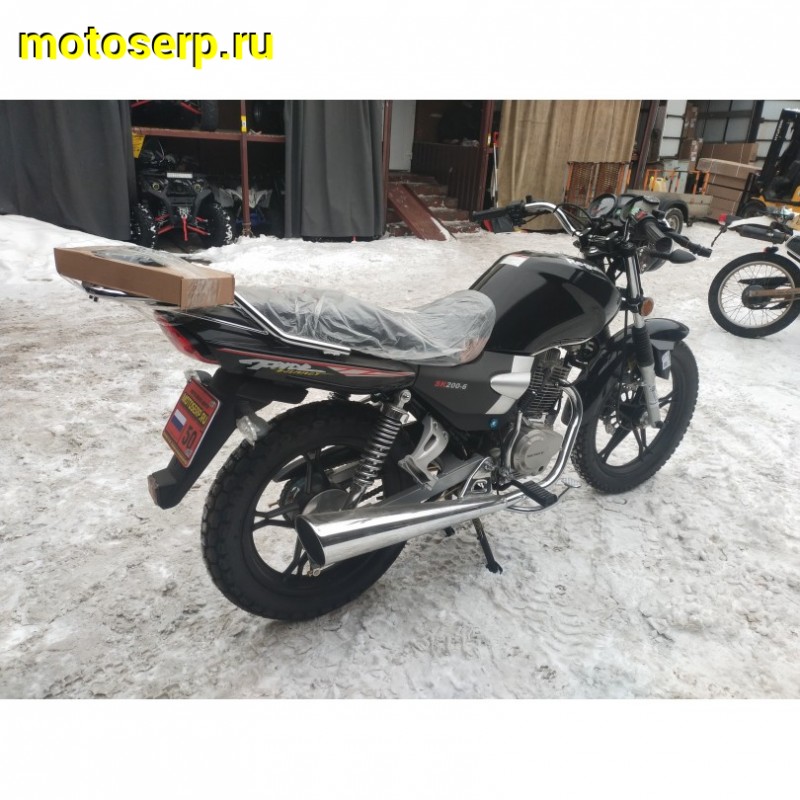 Купить  Мотоцикл Regulmoto SK200-6 (ЭПТС) 200сс, 18/16" 5 пер. диск/бараб, электрон. панель, круговая подсветка фары (шт)  купить с доставкой по Москве и России, цена, технические характеристики, комплектация фото  - motoserp.ru