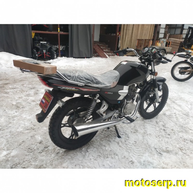 Купить  Мотоцикл Regulmoto SK200-6 (ЭПТС) 200сс, 18/16" 5 пер. диск/бараб, электрон. панель, круговая подсветка фары (шт)  купить с доставкой по Москве и России, цена, технические характеристики, комплектация фото  - motoserp.ru