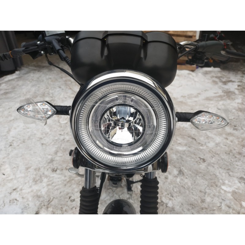 Купить  Мотоцикл Regulmoto SK200-6 (ЭПТС) 200сс, 18/16" 5 пер. диск/бараб, электрон. панель, круговая подсветка фары (шт)  купить с доставкой по Москве и России, цена, технические характеристики, комплектация фото  - motoserp.ru
