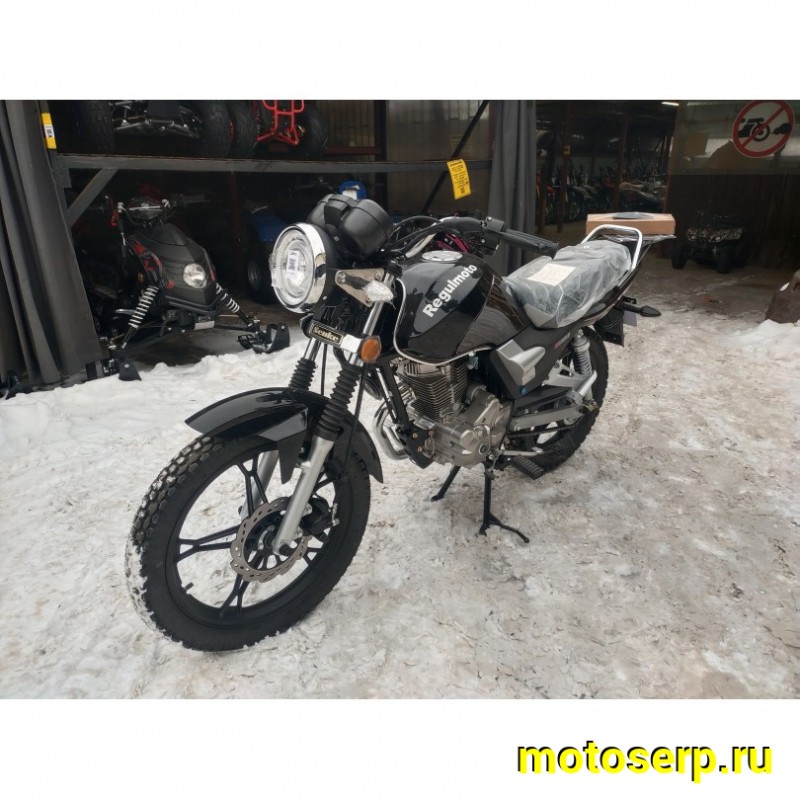 Купить  Мотоцикл Regulmoto SK200-6 (ЭПТС) 200сс, 18/16" 5 пер. диск/бараб, электрон. панель, круговая подсветка фары (шт)  купить с доставкой по Москве и России, цена, технические характеристики, комплектация фото  - motoserp.ru