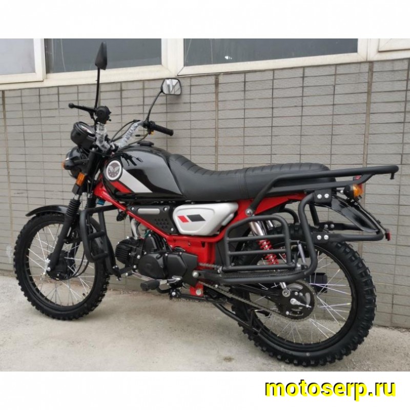 Купить  Мопед MM COLT2 BLACK 50сс 17/17" спицы, диск торм, эл/кикстарт, откидные багажники (шт) 01100  купить с доставкой по Москве и России, цена, технические характеристики, комплектация фото  - motoserp.ru