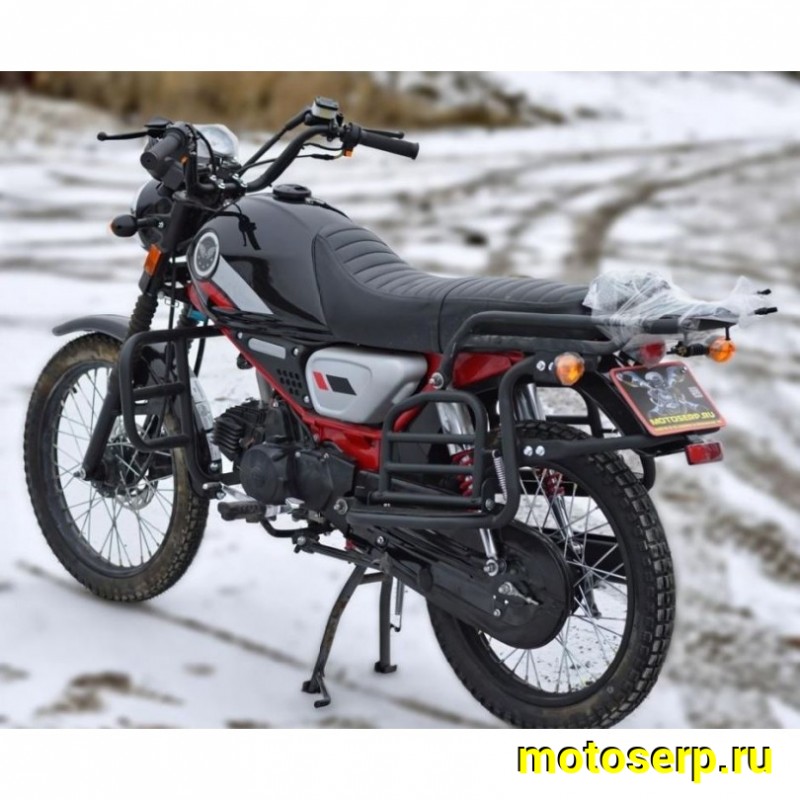 Купить  Мопед MM COLT2 BLACK 50сс 17/17" спицы, диск торм, эл/кикстарт, откидные багажники (шт) 01100  купить с доставкой по Москве и России, цена, технические характеристики, комплектация фото  - motoserp.ru