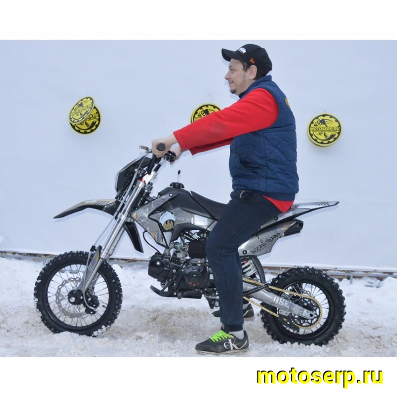Купить  Питбайк BSE EX125 14/12 Urban Grey (шт) купить с доставкой по Москве и России, цена, технические характеристики, комплектация фото  - motoserp.ru