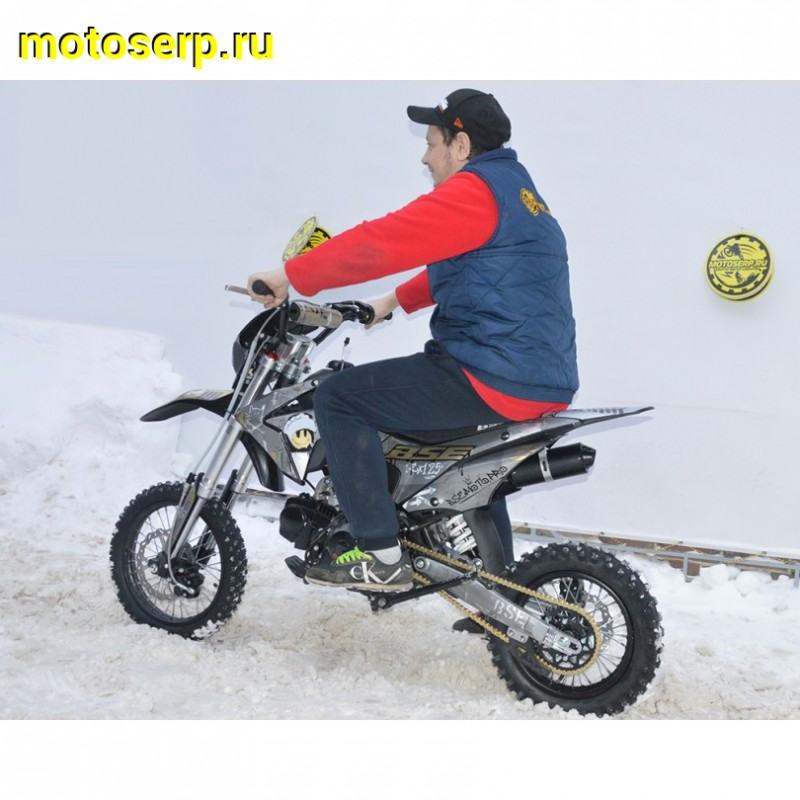 Купить  Питбайк BSE EX125 14/12 Urban Grey (шт) купить с доставкой по Москве и России, цена, технические характеристики, комплектация фото  - motoserp.ru
