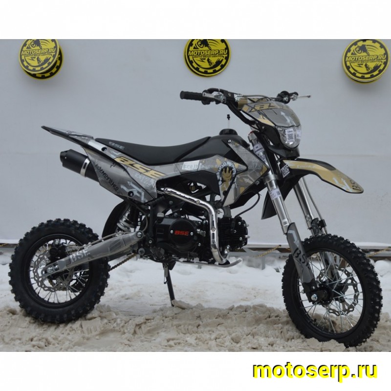 Купить  Питбайк BSE EX125 14/12 Urban Grey (шт) купить с доставкой по Москве и России, цена, технические характеристики, комплектация фото  - motoserp.ru