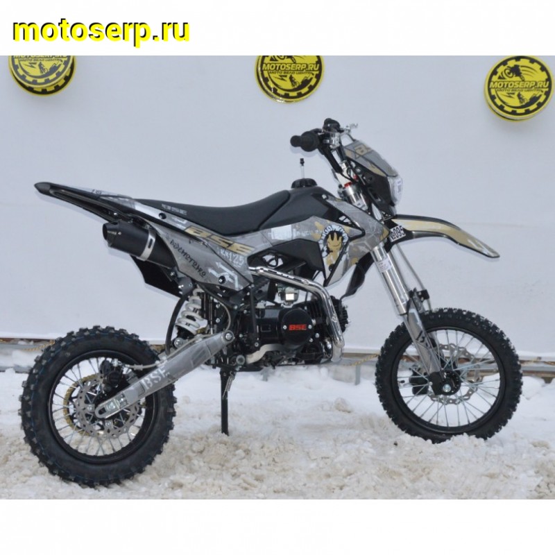 Купить  Питбайк BSE EX125 14/12 Urban Grey (шт) купить с доставкой по Москве и России, цена, технические характеристики, комплектация фото  - motoserp.ru