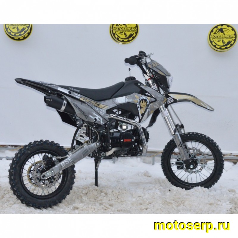 Купить  Питбайк BSE EX125 14/12 Urban Grey (шт) купить с доставкой по Москве и России, цена, технические характеристики, комплектация фото  - motoserp.ru