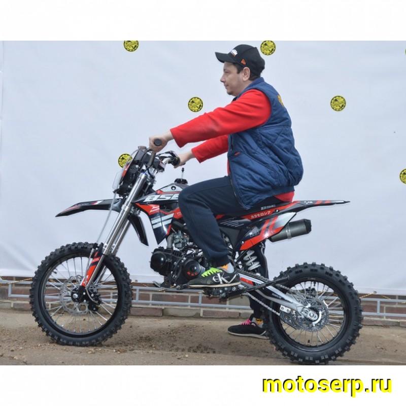 Купить  Питбайк BSE PH 125 AK47 Red 17/14", Мех, эл.ст (шт) купить с доставкой по Москве и России, цена, технические характеристики, комплектация фото  - motoserp.ru