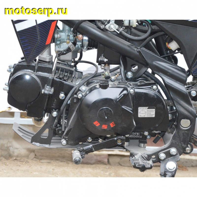 Купить  Питбайк BSE PH 125 AK47 Red 17/14", Мех, эл.ст (шт) купить с доставкой по Москве и России, цена, технические характеристики, комплектация фото  - motoserp.ru