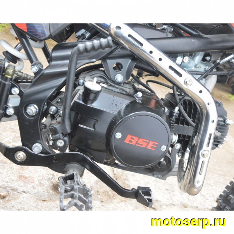 Купить  Питбайк BSE PH 125 AK47 Red 17/14", Мех, эл.ст (шт) купить с доставкой по Москве и России, цена, технические характеристики, комплектация фото  - motoserp.ru