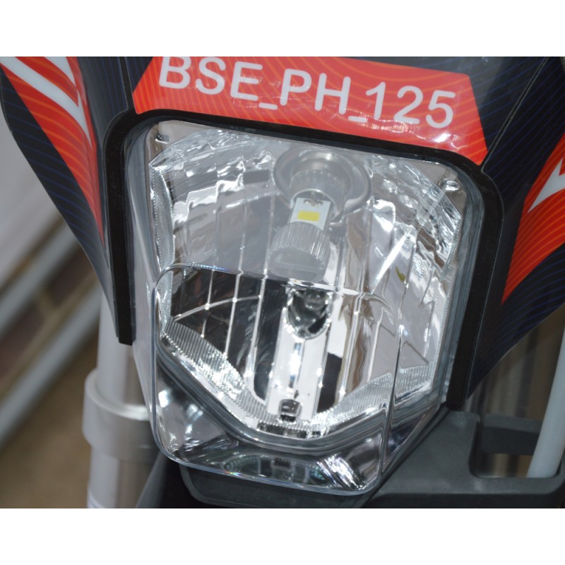 Купить  Питбайк BSE PH 125 AK47 Red 17/14", Мех, эл.ст (шт) купить с доставкой по Москве и России, цена, технические характеристики, комплектация фото  - motoserp.ru