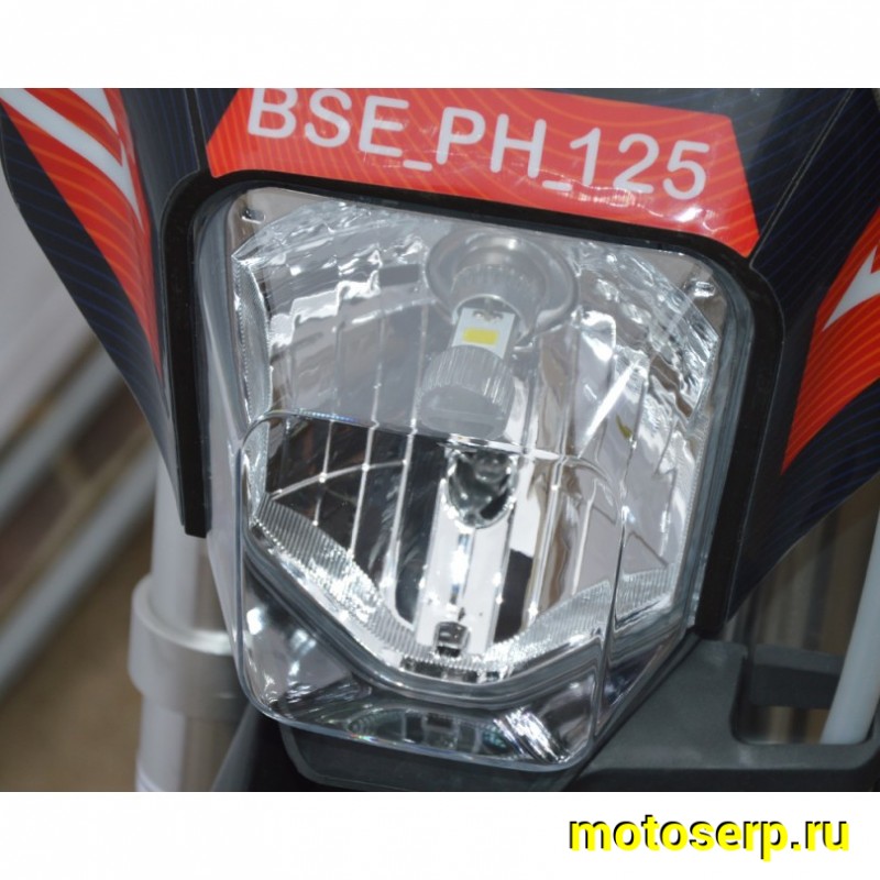 Купить  Питбайк BSE PH 125 AK47 Red 17/14", Мех, эл.ст (шт) купить с доставкой по Москве и России, цена, технические характеристики, комплектация фото  - motoserp.ru