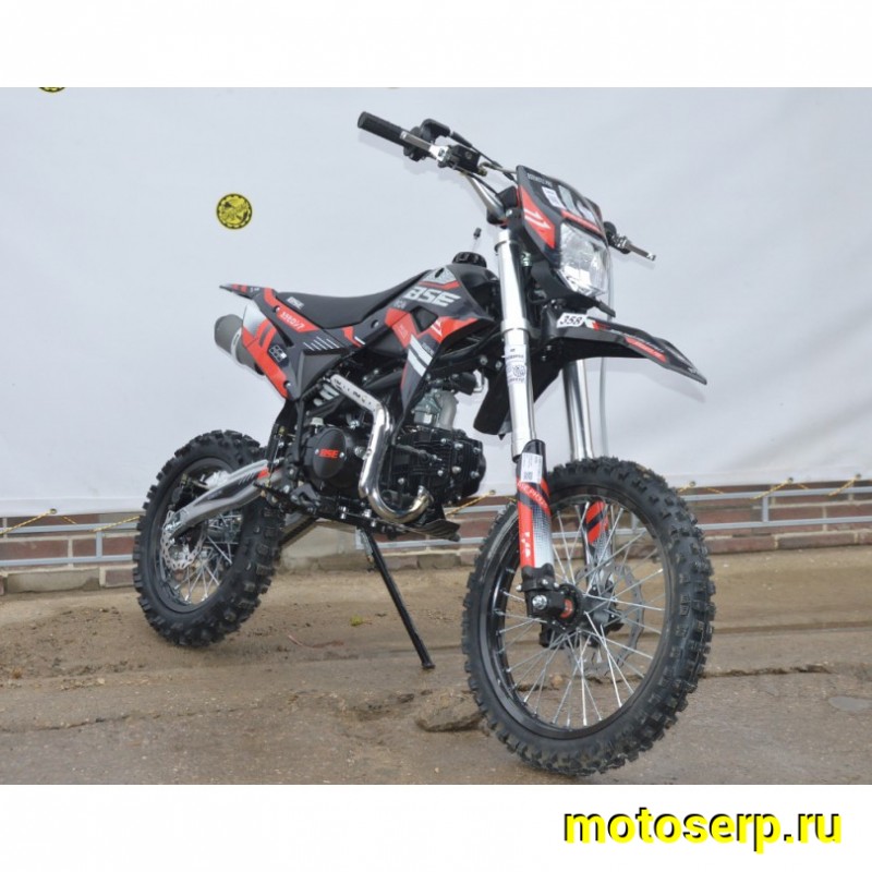 Купить  Питбайк BSE PH 125 AK47 Red 17/14", Мех, эл.ст (шт) купить с доставкой по Москве и России, цена, технические характеристики, комплектация фото  - motoserp.ru