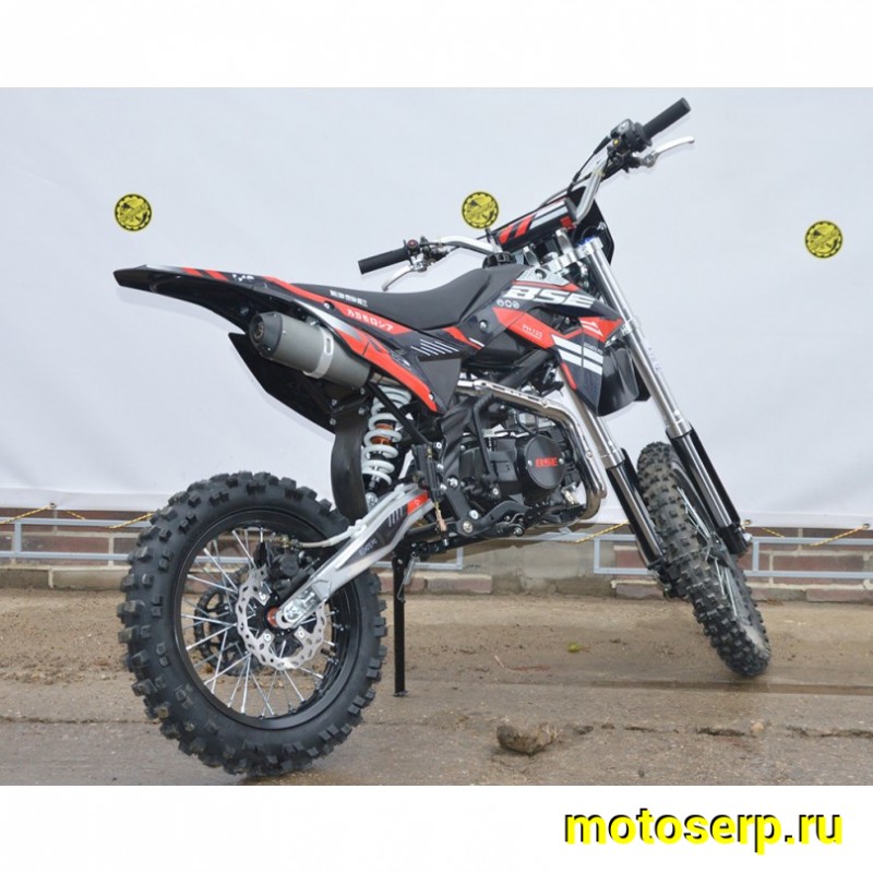 Купить  Питбайк BSE PH 125 AK47 Red 17/14", Мех, эл.ст (шт) купить с доставкой по Москве и России, цена, технические характеристики, комплектация фото  - motoserp.ru