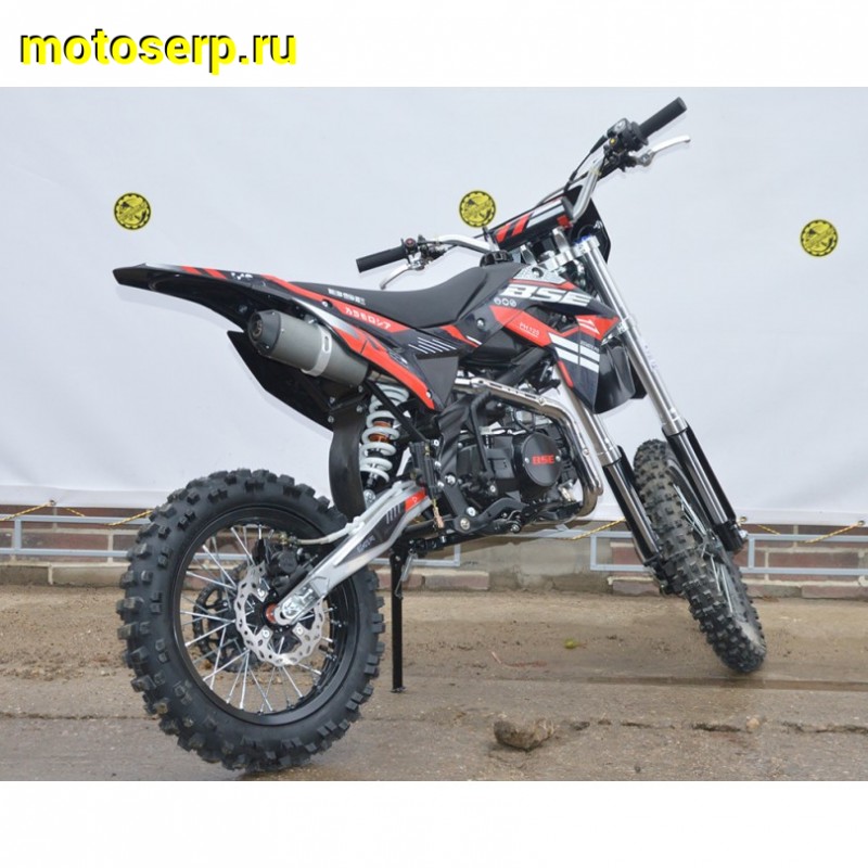 Купить  Питбайк BSE PH 125 AK47 Red 17/14", Мех, эл.ст (шт) купить с доставкой по Москве и России, цена, технические характеристики, комплектация фото  - motoserp.ru