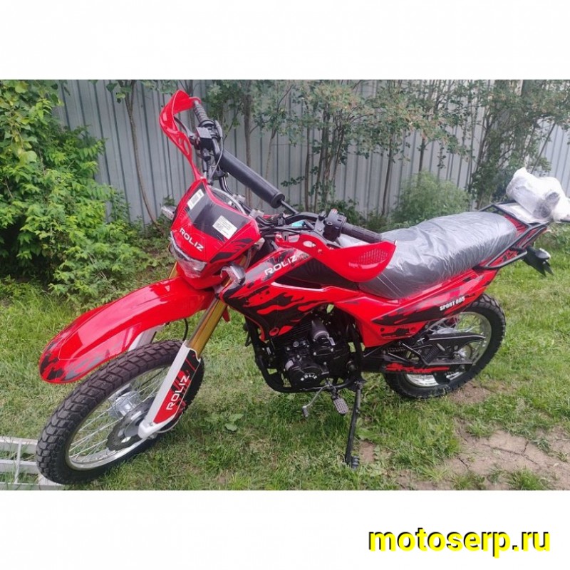 Купить  Мотоцикл Кросс/Эндуро ROLIZ SPORT-005 PR 250сс. (ЭПТС) 169FMM (шт) (Roliz  купить с доставкой по Москве и России, цена, технические характеристики, комплектация фото  - motoserp.ru