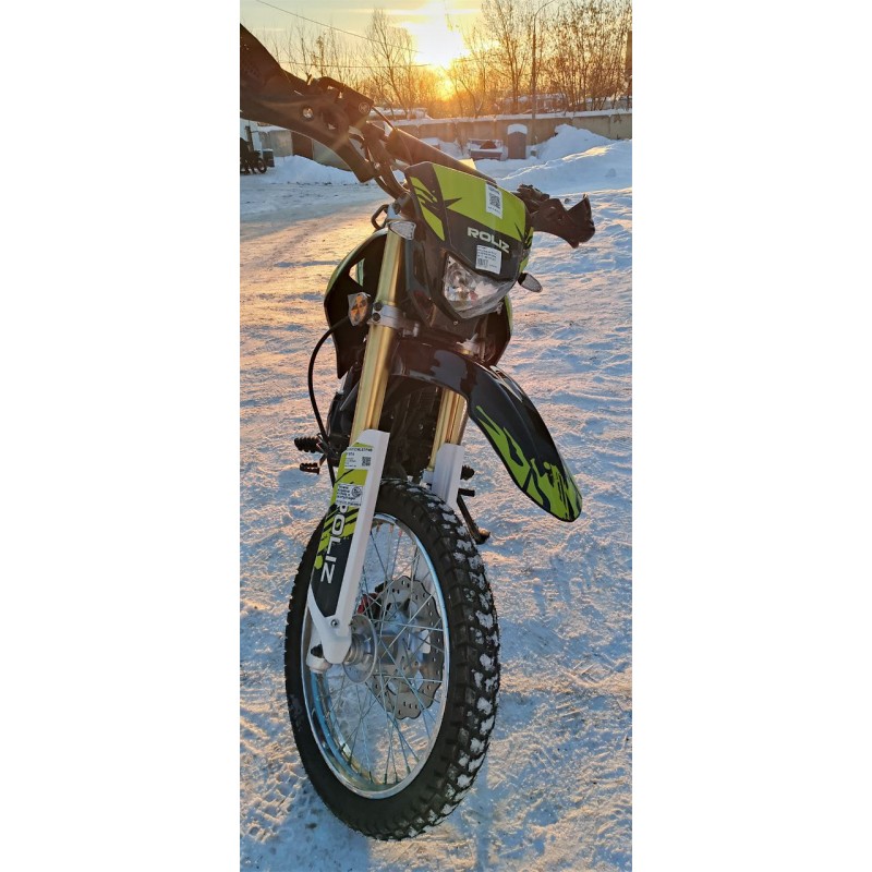 Купить  Мотоцикл Кросс/Эндуро ROLIZ SPORT-005 PR 250сс. (ЭПТС) 169FMM (шт) (Roliz  купить с доставкой по Москве и России, цена, технические характеристики, комплектация фото  - motoserp.ru