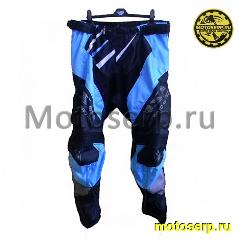 Купить  ====Штаны для мотокросса OSA Motocross black/blue 40 р-р (шт)  (0 купить с доставкой по Москве и России, цена, технические характеристики, комплектация фото  - motoserp.ru