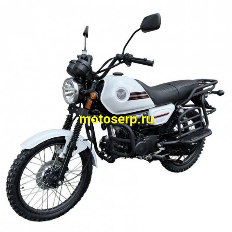 Купить  Мопед MM COLT2 WHITE 50сс 4Т, в стиле Каферейсер, колеса 18/17", Диск/Бар. (шт) 01100 (MM 45892 купить с доставкой по Москве и России, цена, технические характеристики, комплектация фото  - motoserp.ru