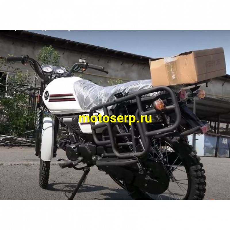 Купить  Мопед MM COLT2 WHITE 50сс 4Т, в стиле Каферейсер, колеса 18/17", Диск/Бар. (шт) 01100 (MM 45892 купить с доставкой по Москве и России, цена, технические характеристики, комплектация фото  - motoserp.ru