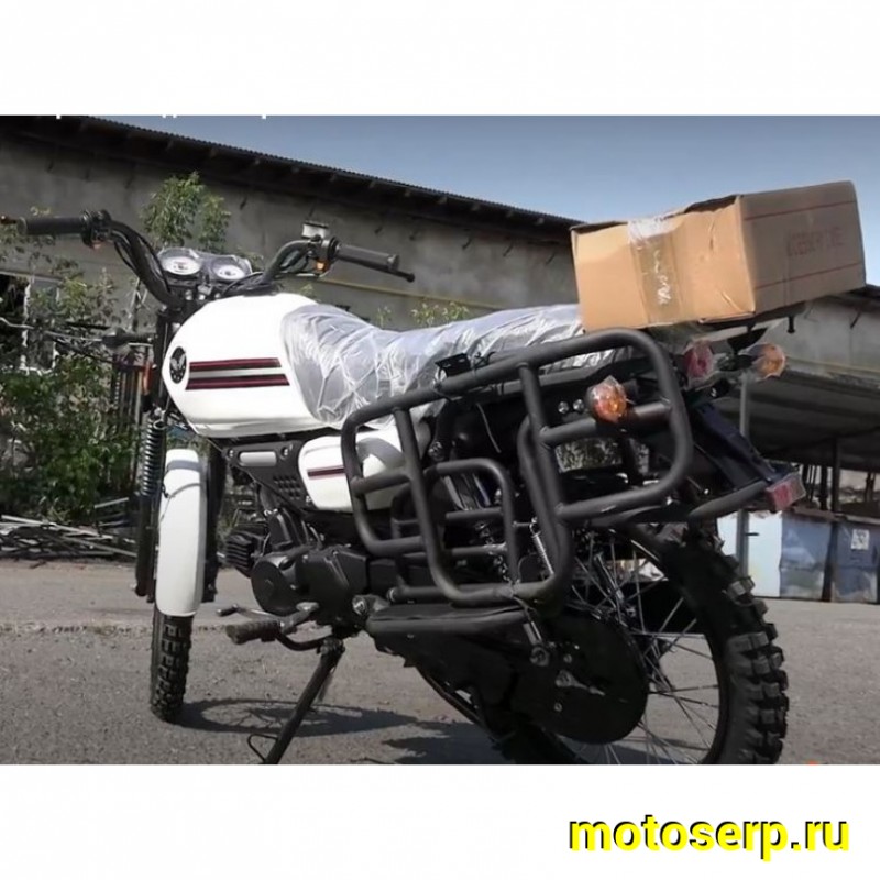 Купить  Мопед MM COLT2 WHITE 50сс 4Т, в стиле Каферейсер, колеса 18/17", Диск/Бар. (шт) 01100 (MM 45892 купить с доставкой по Москве и России, цена, технические характеристики, комплектация фото  - motoserp.ru