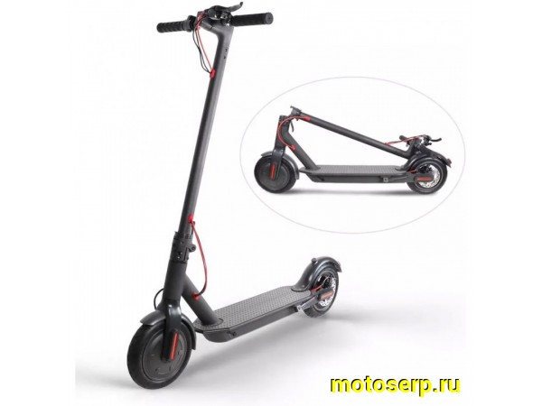 Купить  ====Самокат электро, электросамокат AOVO 365 PRO 350 Вт, 36 V, колеса 8.5", 7,8 Ah ЛИТИЕВЫЙ АККУМУЛЯТОР, РЕЗИНОВЫЕ КОЛЕСА жесткие  (шт) (Кит купить с доставкой по Москве и России, цена, технические характеристики, комплектация фото  - motoserp.ru