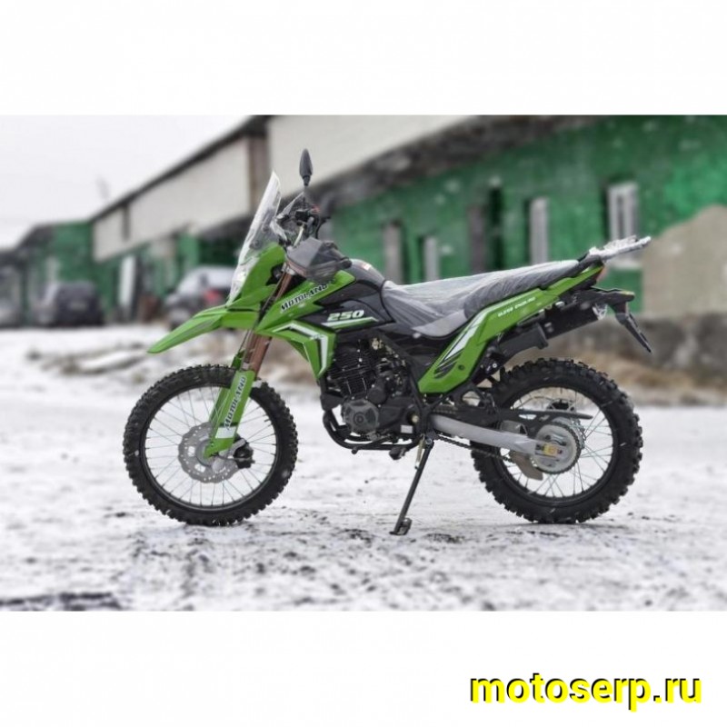 Купить  Мотоцикл внедорожный Motoland GL250 ENDURO (172FMM-5/PR250) (XL250-В) зеленый (шт) (ML 20007 (0 купить с доставкой по Москве и России, цена, технические характеристики, комплектация фото  - motoserp.ru