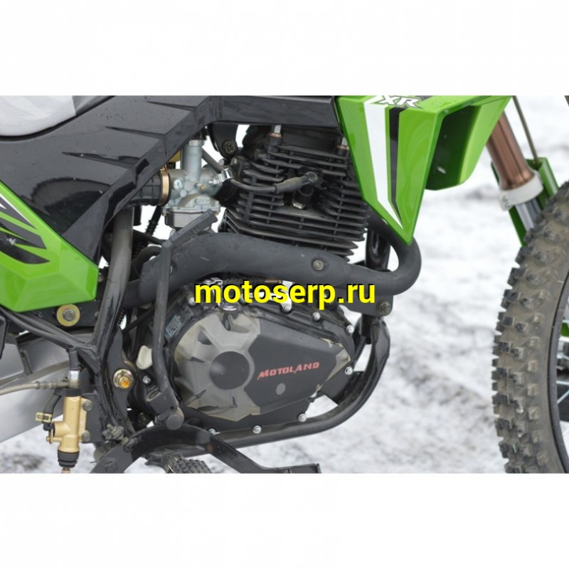 Купить  Мотоцикл внедорожный Motoland GL250 ENDURO (172FMM-5/PR250) (XL250-В) зеленый (шт) (ML 20007 (0 купить с доставкой по Москве и России, цена, технические характеристики, комплектация фото  - motoserp.ru