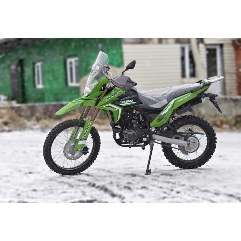 Купить  Мотоцикл внедорожный Motoland GL250 ENDURO (172FMM-5/PR250) (XL250-В) зеленый (шт) (ML 20007 (0 купить с доставкой по Москве и России, цена, технические характеристики, комплектация фото  - motoserp.ru