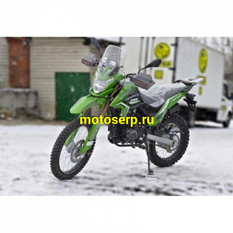 Купить  Мотоцикл внедорожный Motoland GL250 ENDURO (172FMM-5/PR250) (XL250-В) зеленый (шт) (ML 20007 (0 купить с доставкой по Москве и России, цена, технические характеристики, комплектация фото  - motoserp.ru