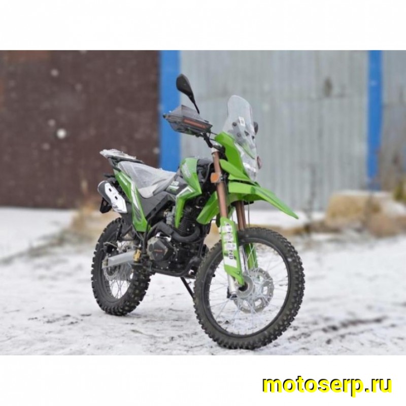Купить  Мотоцикл внедорожный Motoland GL250 ENDURO (172FMM-5/PR250) (XL250-В) зеленый (шт) (ML 20007 (0 купить с доставкой по Москве и России, цена, технические характеристики, комплектация фото  - motoserp.ru