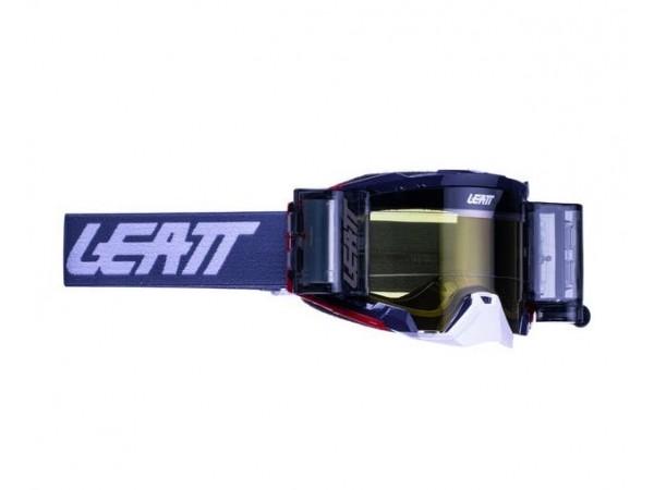 Купить  Очки мото Кросс Leatt Velocity 5.5 Roll-Off Graphene Yellow 70% (8022010440) (с перемоткой) (шт) (Fox УТ-00021559 купить с доставкой по Москве и России, цена, технические характеристики, комплектация фото  - motoserp.ru