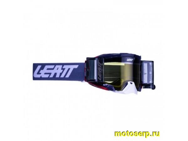 Купить  Очки мото Кросс Leatt Velocity 5.5 Roll-Off Graphene Yellow 70% (8022010440) (с перемоткой) (шт) (Fox УТ-00021559 купить с доставкой по Москве и России, цена, технические характеристики, комплектация фото  - motoserp.ru