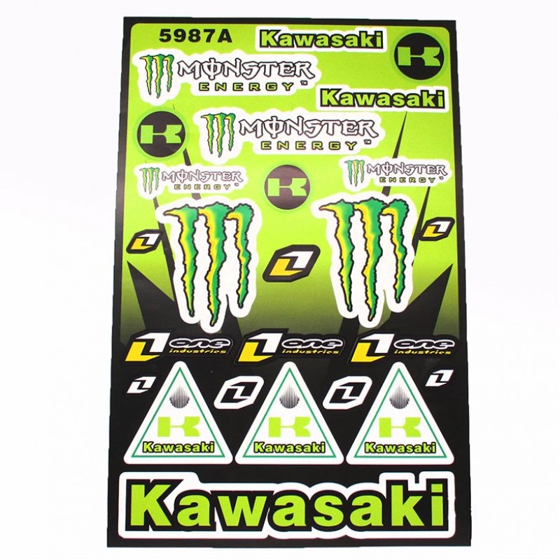 Купить  Наклейки (набор) спонсоры, KAWASAKI (28х43см) (#5987A) (шт) (MT N-670  купить с доставкой по Москве и России, цена, технические характеристики, комплектация фото  - motoserp.ru