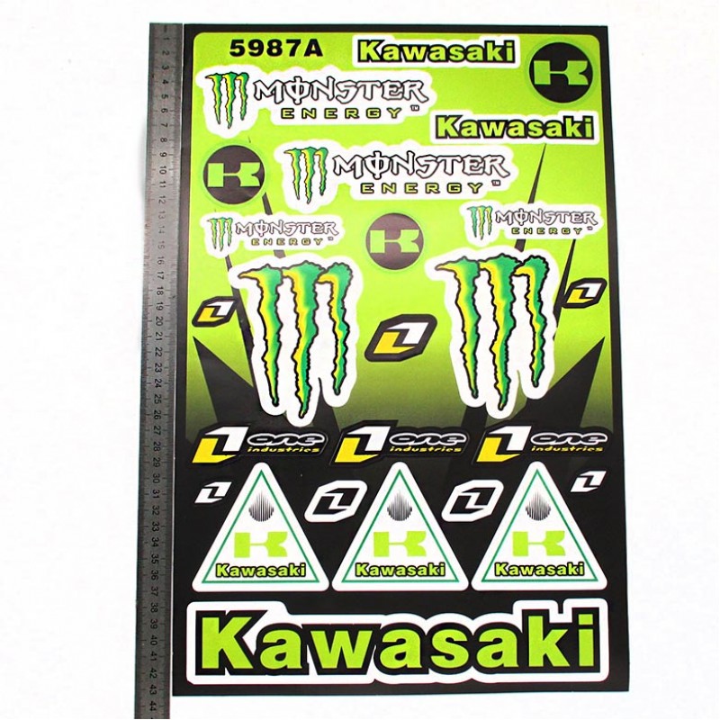 Купить  Наклейки (набор) спонсоры, KAWASAKI (28х43см) (#5987A) (шт) (MT N-670  купить с доставкой по Москве и России, цена, технические характеристики, комплектация фото  - motoserp.ru