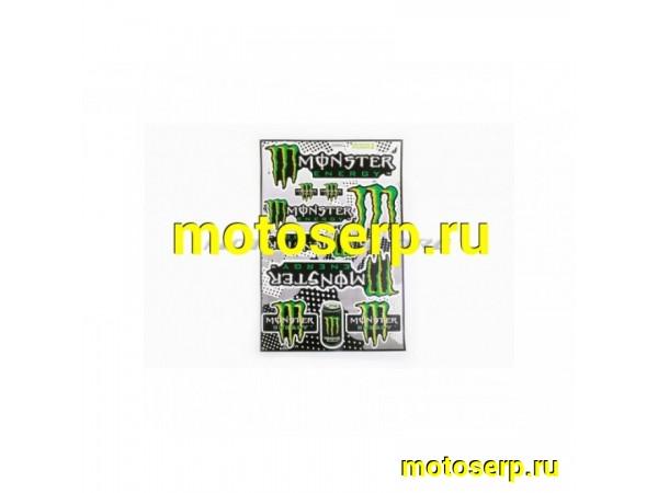 Купить  Наклейки (набор) MONSTER ENERGY (30х45см) (шт) (MT N-672 купить с доставкой по Москве и России, цена, технические характеристики, комплектация фото  - motoserp.ru