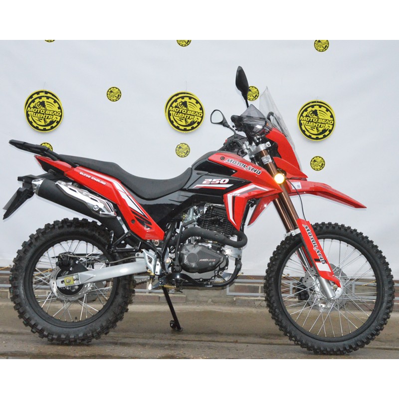 Купить  Мотоцикл внедорожный Motoland GL250 ENDURO (172FMM-5/PR250) (XL250-В) красный(шт) (ML 20008 (0 купить с доставкой по Москве и России, цена, технические характеристики, комплектация фото  - motoserp.ru