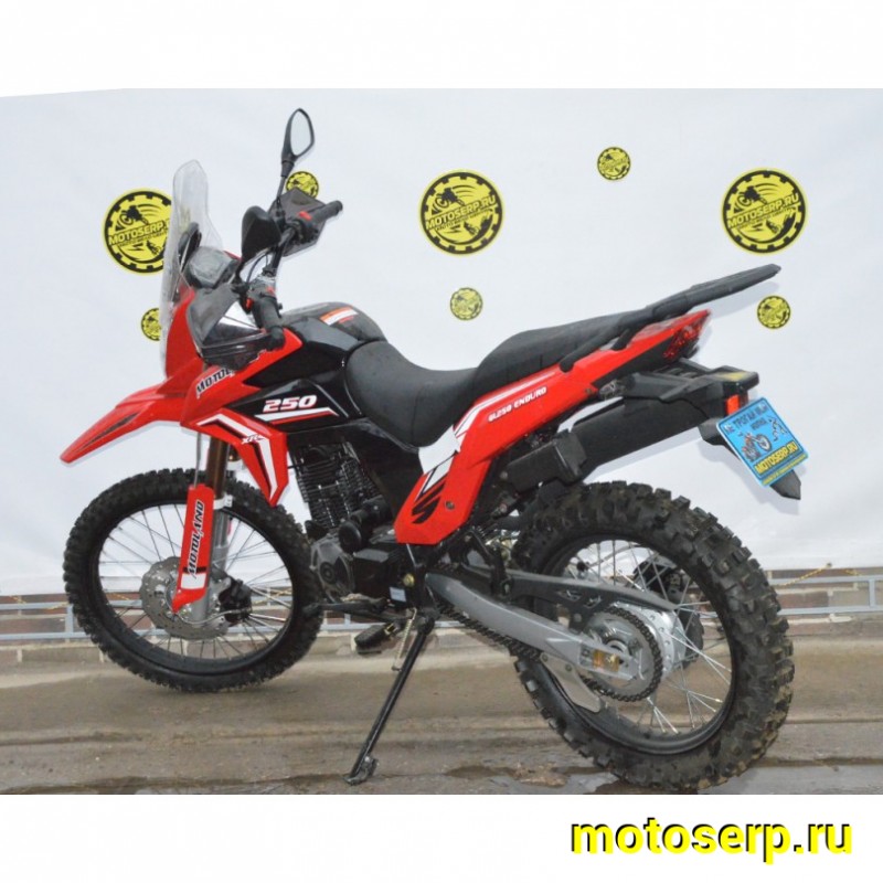 Купить  Мотоцикл внедорожный Motoland GL250 ENDURO (172FMM-5/PR250) (XL250-В) красный(шт) (ML 20008 (0 купить с доставкой по Москве и России, цена, технические характеристики, комплектация фото  - motoserp.ru