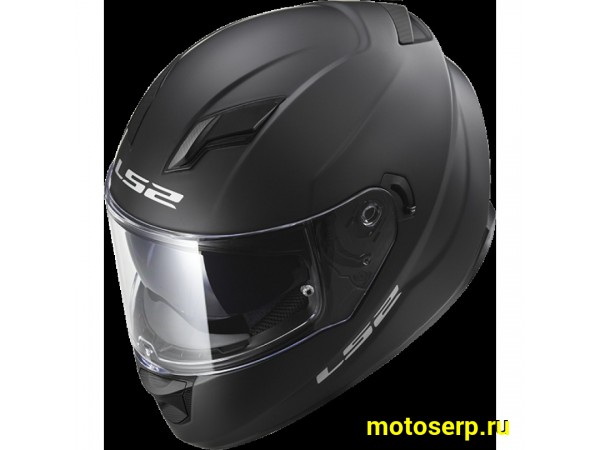 Купить  Шлем закрытый LS2 FF320 STREAM EVO MATT BLACK (L) интеграл (шт) (LS2 купить с доставкой по Москве и России, цена, технические характеристики, комплектация фото  - motoserp.ru