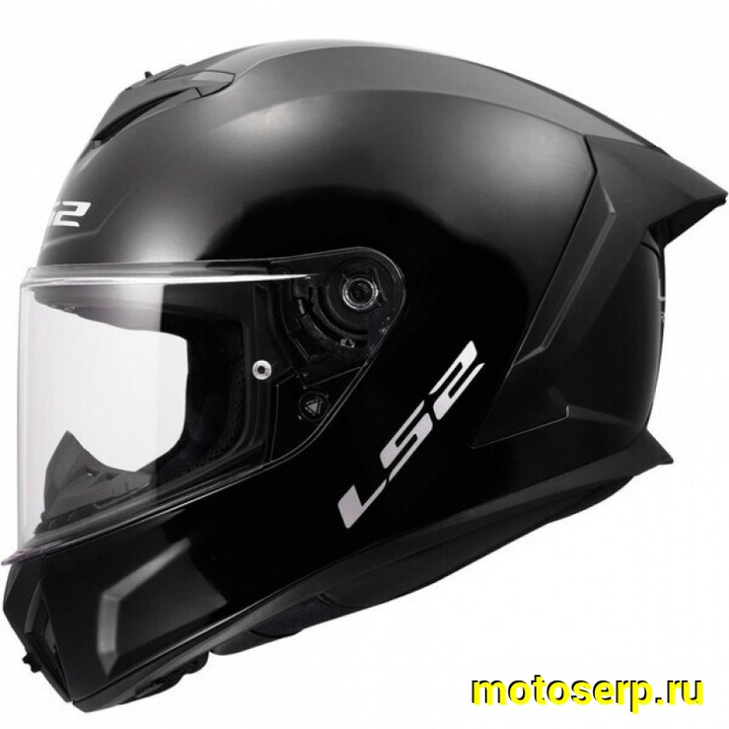 Купить  Шлем закрытый LS2 FF820 RAPID 3 SOLID GLOSS BLACK (L) интеграл (шт) (LS купить с доставкой по Москве и России, цена, технические характеристики, комплектация фото  - motoserp.ru