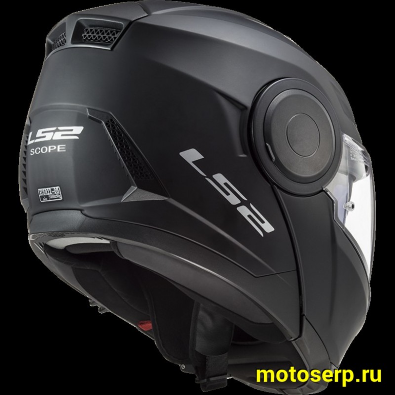 Купить  Шлем трансформер (модуляр) LS2 FF902 SCOPE SOLID Matt Black L (шт) (LS2 купить с доставкой по Москве и России, цена, технические характеристики, комплектация фото  - motoserp.ru