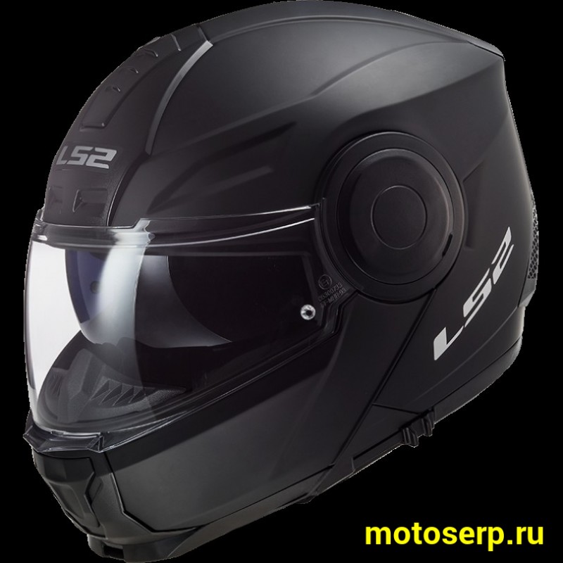 Купить  Шлем трансформер (модуляр) LS2 FF902 SCOPE SOLID Matt Black M (шт) (LS2 купить с доставкой по Москве и России, цена, технические характеристики, комплектация фото  - motoserp.ru