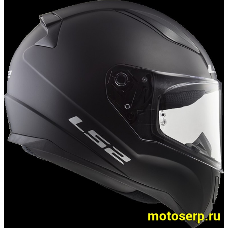 Купить  Шлем закрытый LS2 FF353 RAPID single mono MATT BLACK (XL) интеграл (шт) (LS2 купить с доставкой по Москве и России, цена, технические характеристики, комплектация фото  - motoserp.ru