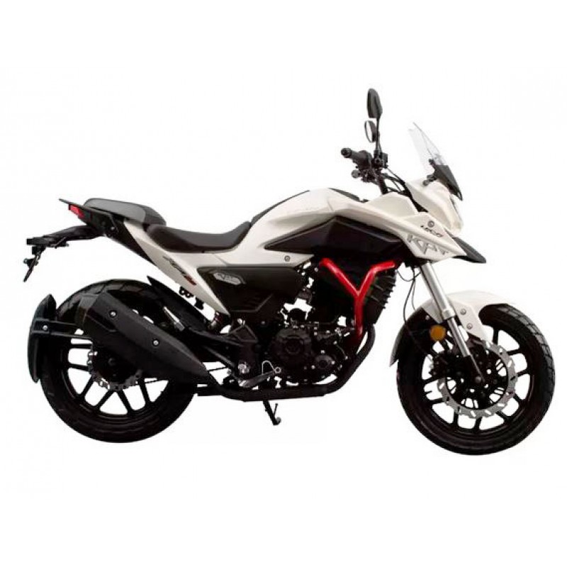 Купить  Мотоцикл Lifan KPT200 белый (шт) (UM купить с доставкой по Москве и России, цена, технические характеристики, комплектация фото  - motoserp.ru