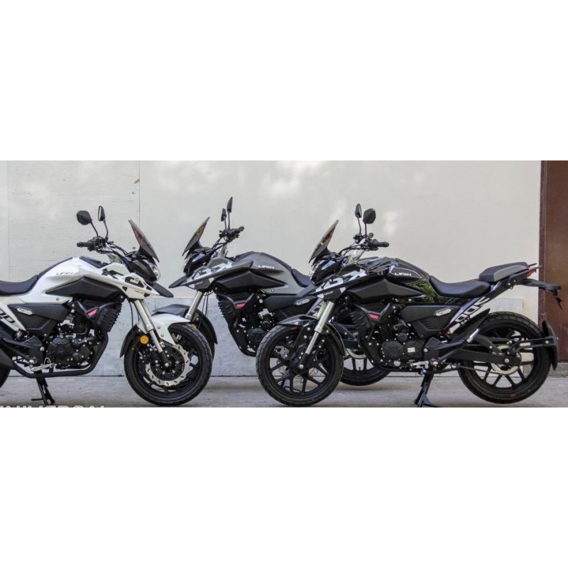 Купить  Мотоцикл Lifan KPT200 белый (шт) (UM купить с доставкой по Москве и России, цена, технические характеристики, комплектация фото  - motoserp.ru